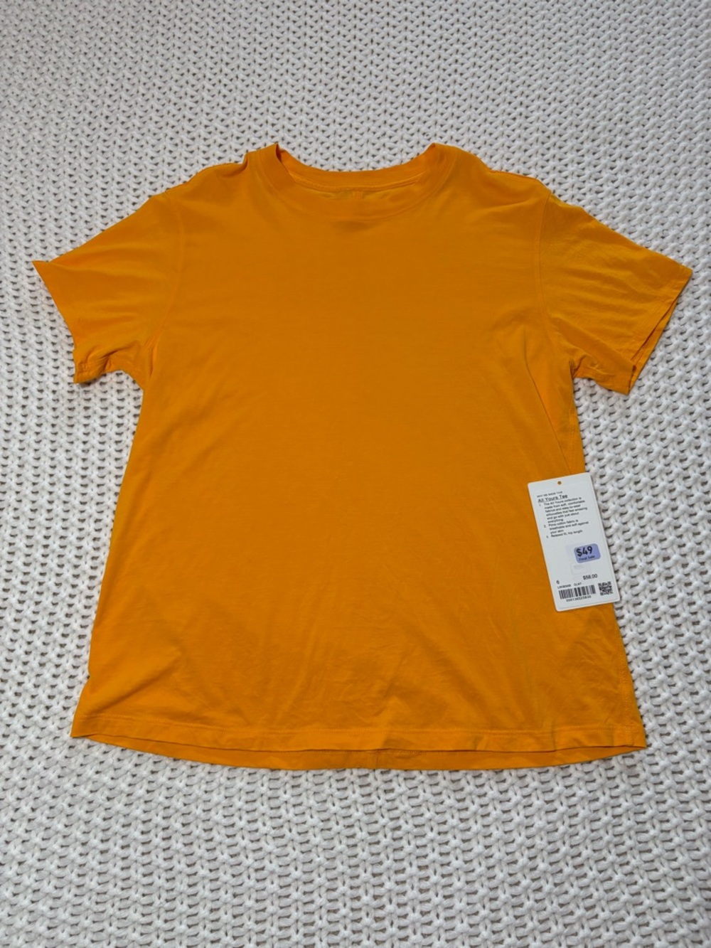 lululemon clementine all your tee size 6
